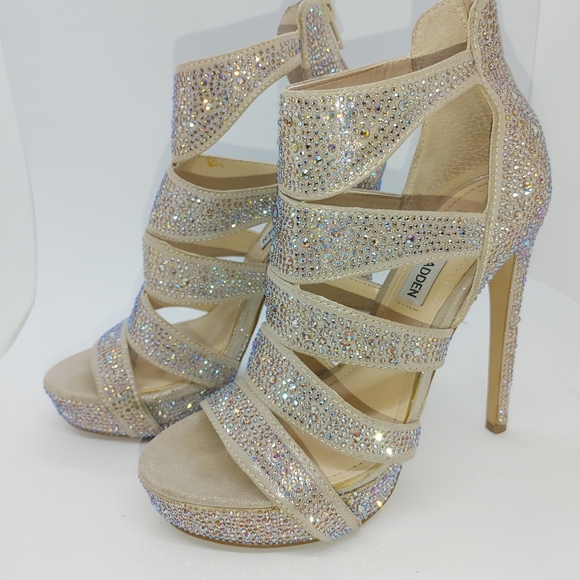 Steve Madden Sparkle Heels - Picture 3 of 7